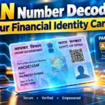 Close up of a financial document showcasing the importance of a PAN Number for identity verification.