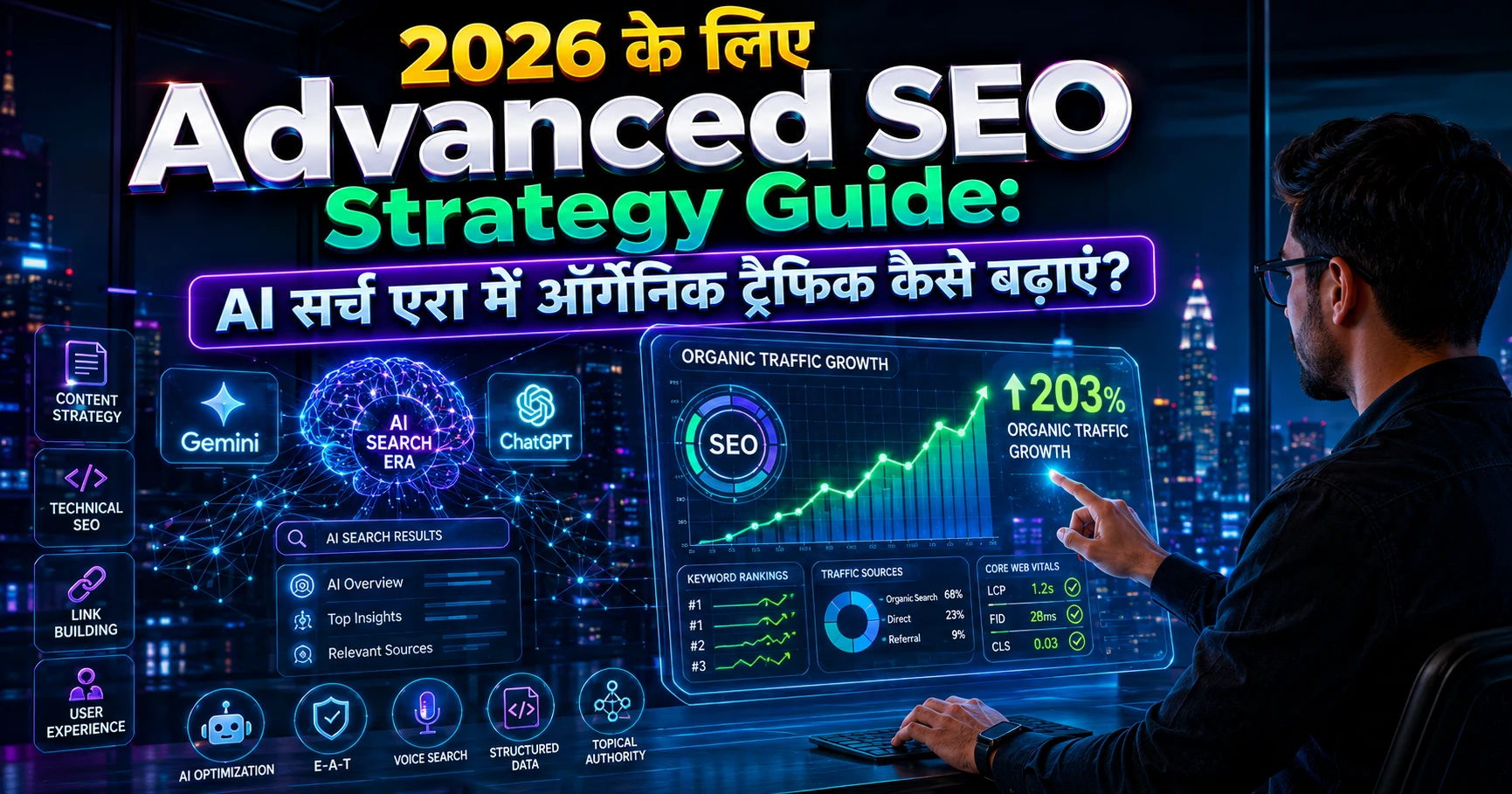 Advanced SEO Strategy Guide for 2026 AI Search Era and organic traffic growth